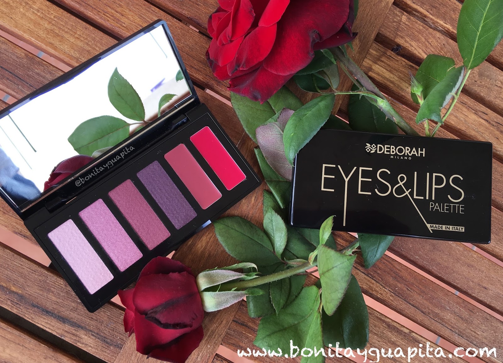 Eyes & Lips Palette de Deborah Milano Reseña de las paletas de