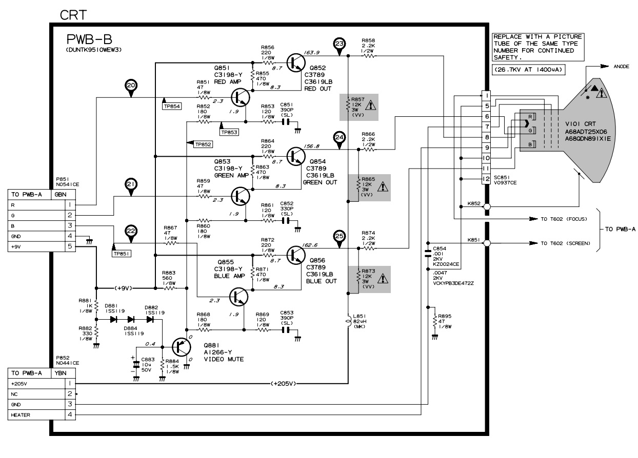 Electro help: Sharp 27US100, 27US60 – how to enter the service mode