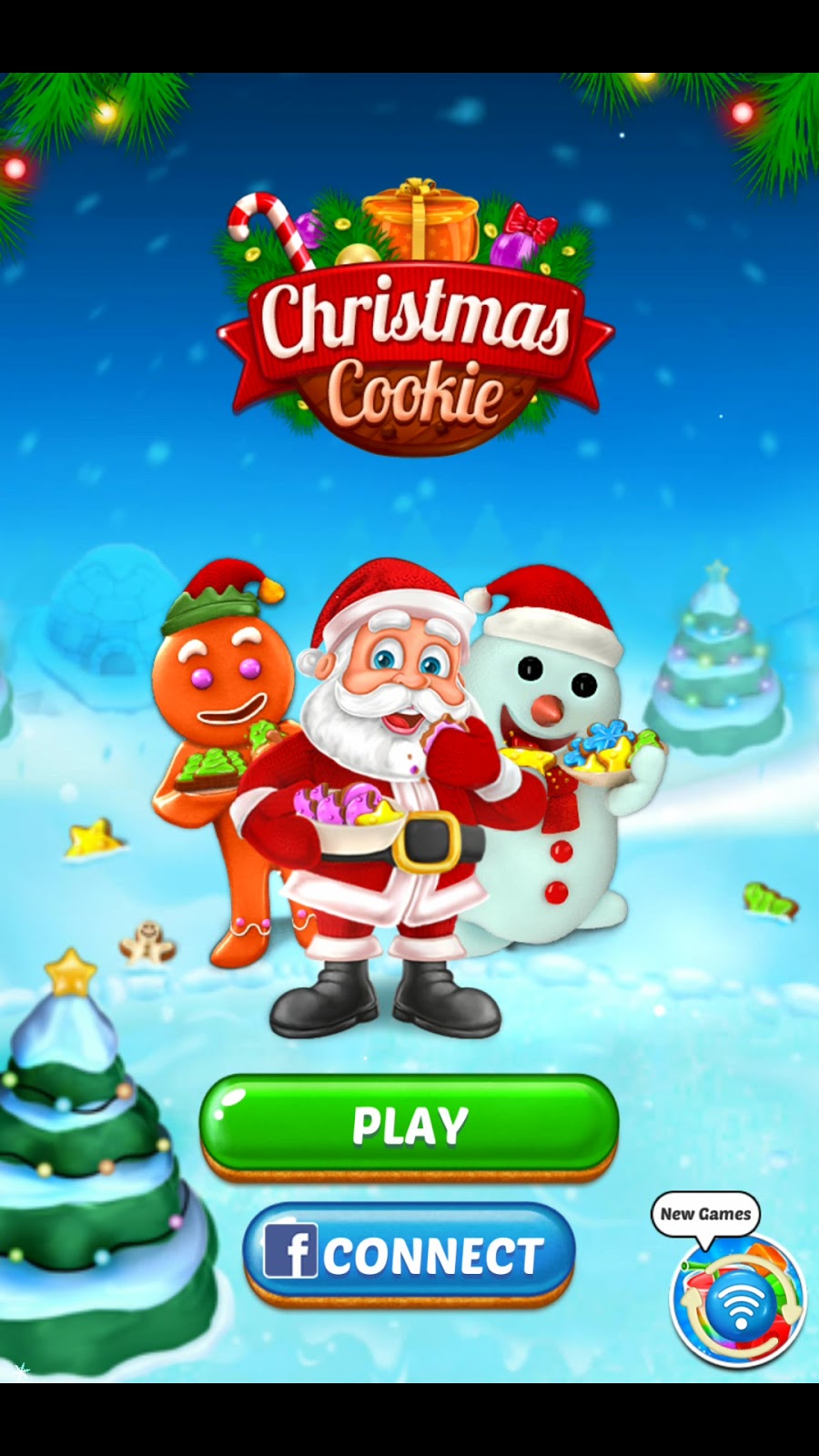 Christmas Cookie - Santa Claus's Match 3 Adventure Game Review 1080p Off