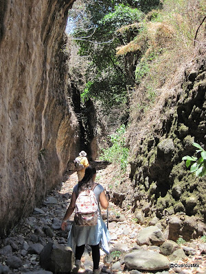 Paso La Angostura, Barranca del Tecuán