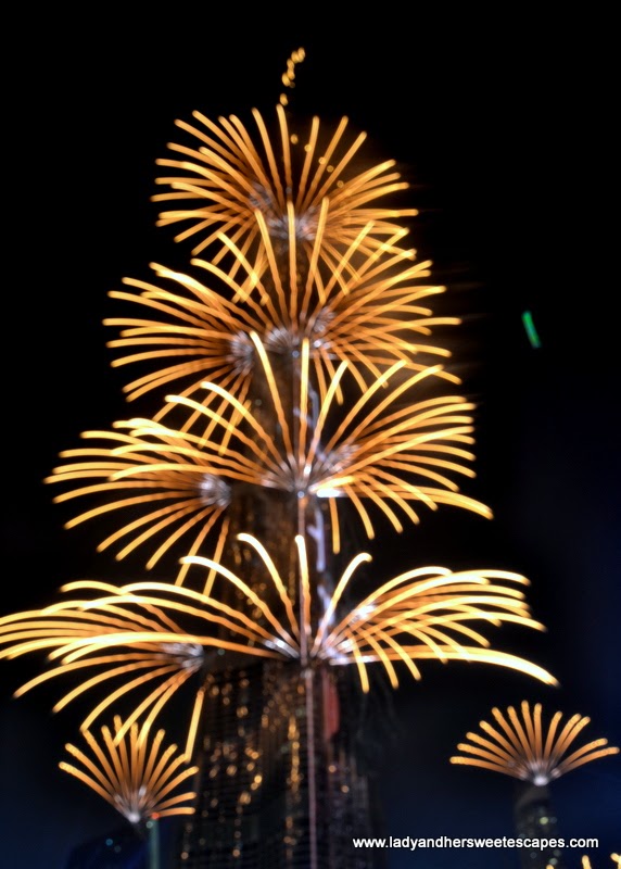 Dubai New Year fireworks 1