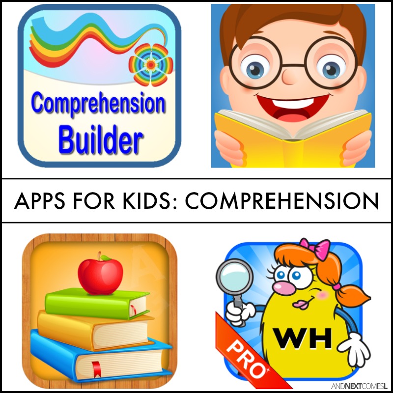 Speech Apps for Kids to Work on Comprehension, WH Questions, Inferences