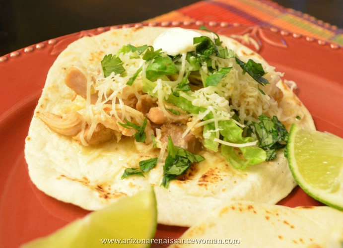 Arizona Renaissance Woman 73. SlowCooker Margarita Chicken Tacos