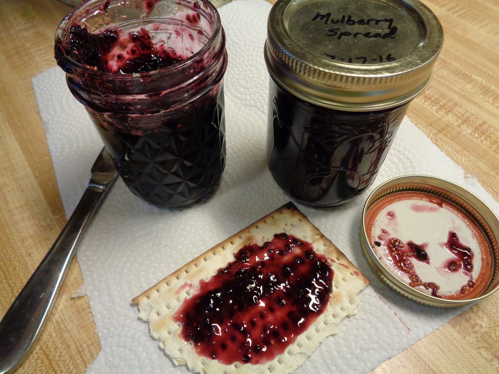 Tales From A Middle Class Kitchen Mulberry Jam