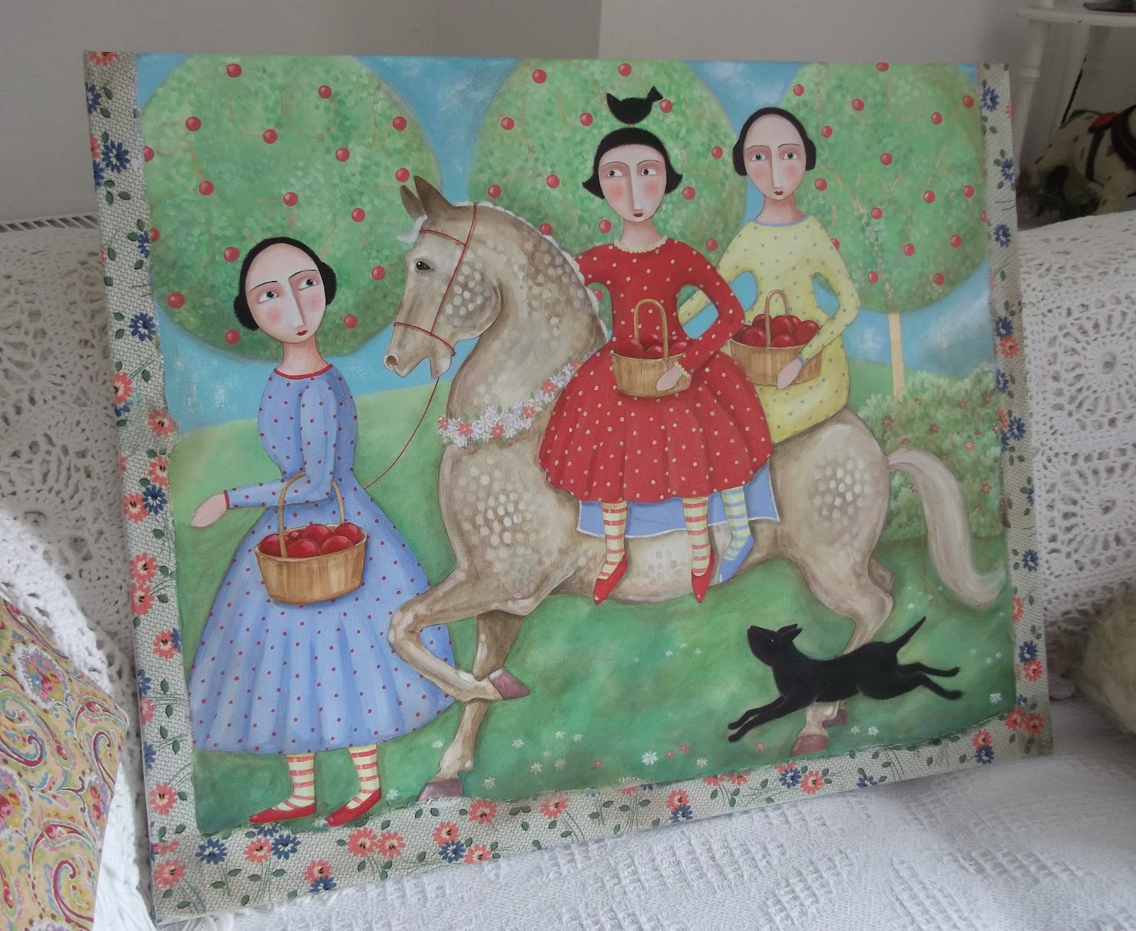 Jane Winton's Artwork Exhibition at The Lion Gallery in Leominster