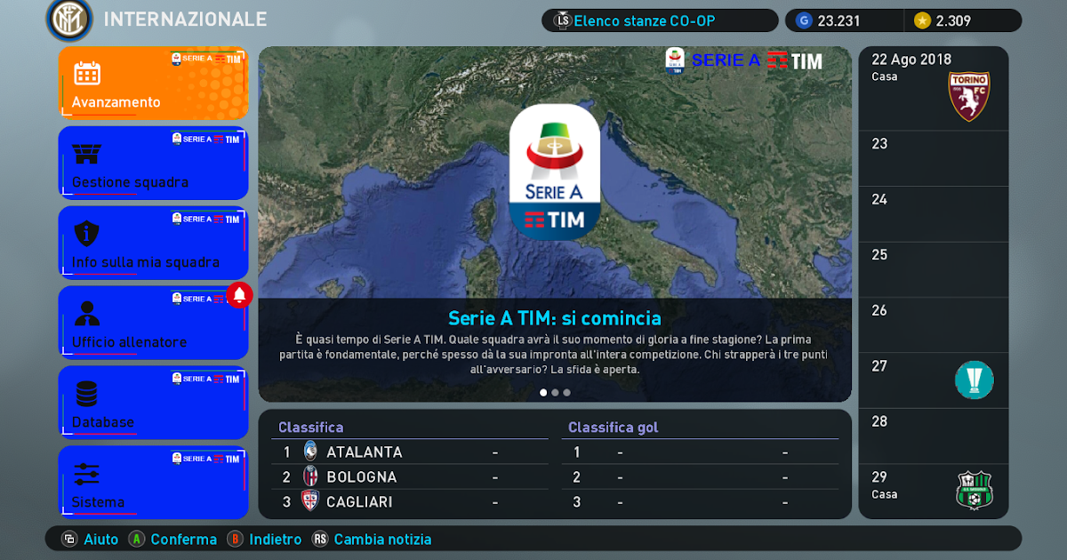 Pes 2019 Ml Graphics Serie A Tim 2019 Final By Ando12345 Pesnewupdate Com Free Download Latest Pro Evolution Soccer Patch Updates