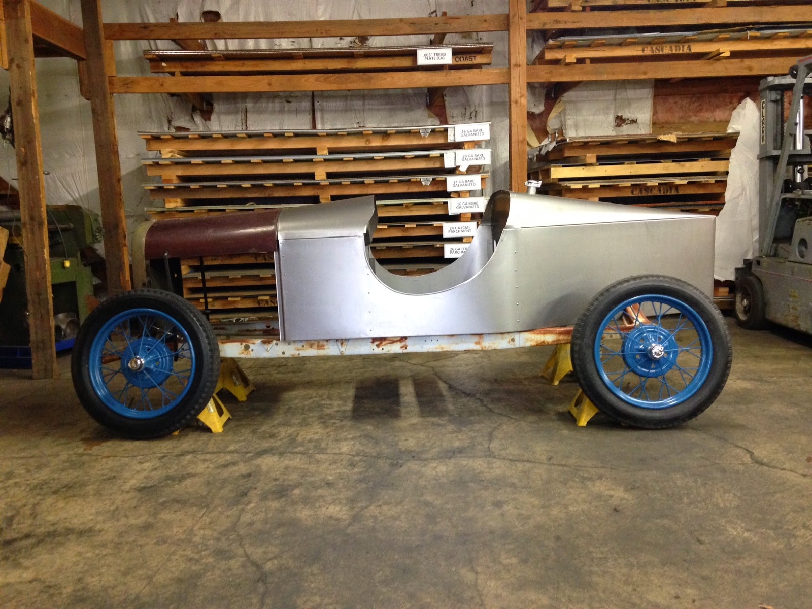 Slo Poks Vancouver, WA X001 All Metal Model A Speedster Body Complete