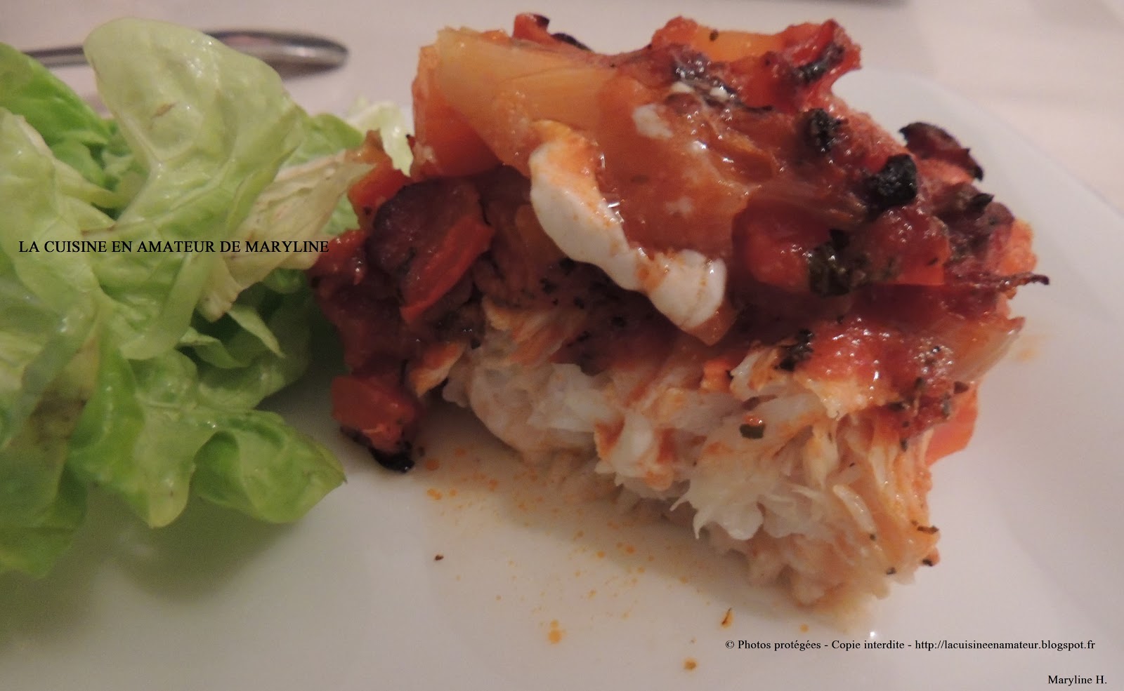 La cuisine en amateur de Maryline: Filet de julienne au four