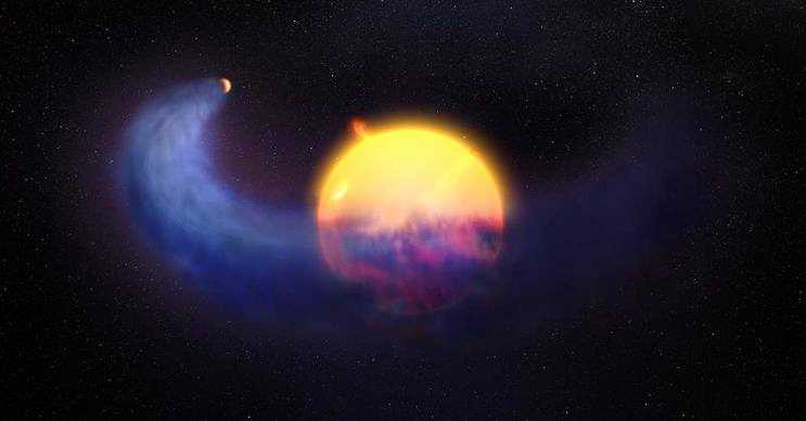 Yanan buz gezegeni olarak da bilinen Gliese 436b, Neptün büyüklüğünde bir öte gezegendir.