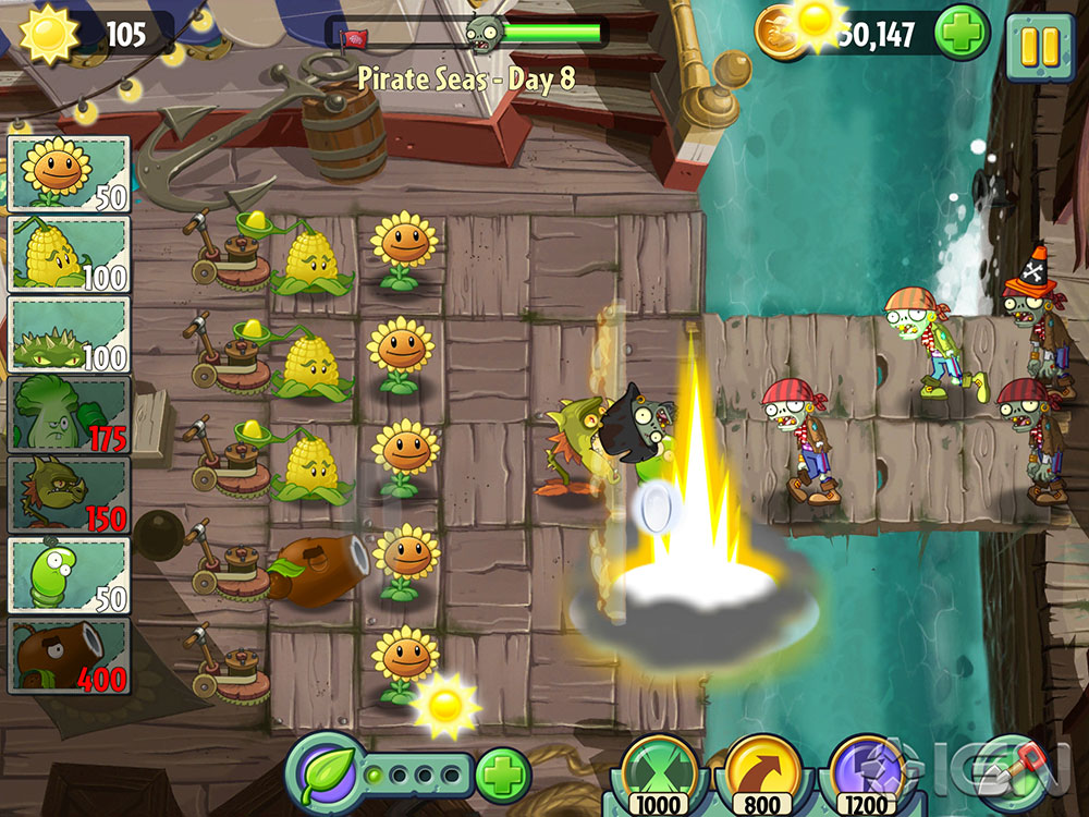 AndroidManiacos182: Plantas VS zombies 2 para android
