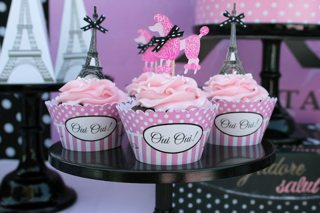 Pretty pink Paris party ideas! - LAURA'S little PARTY