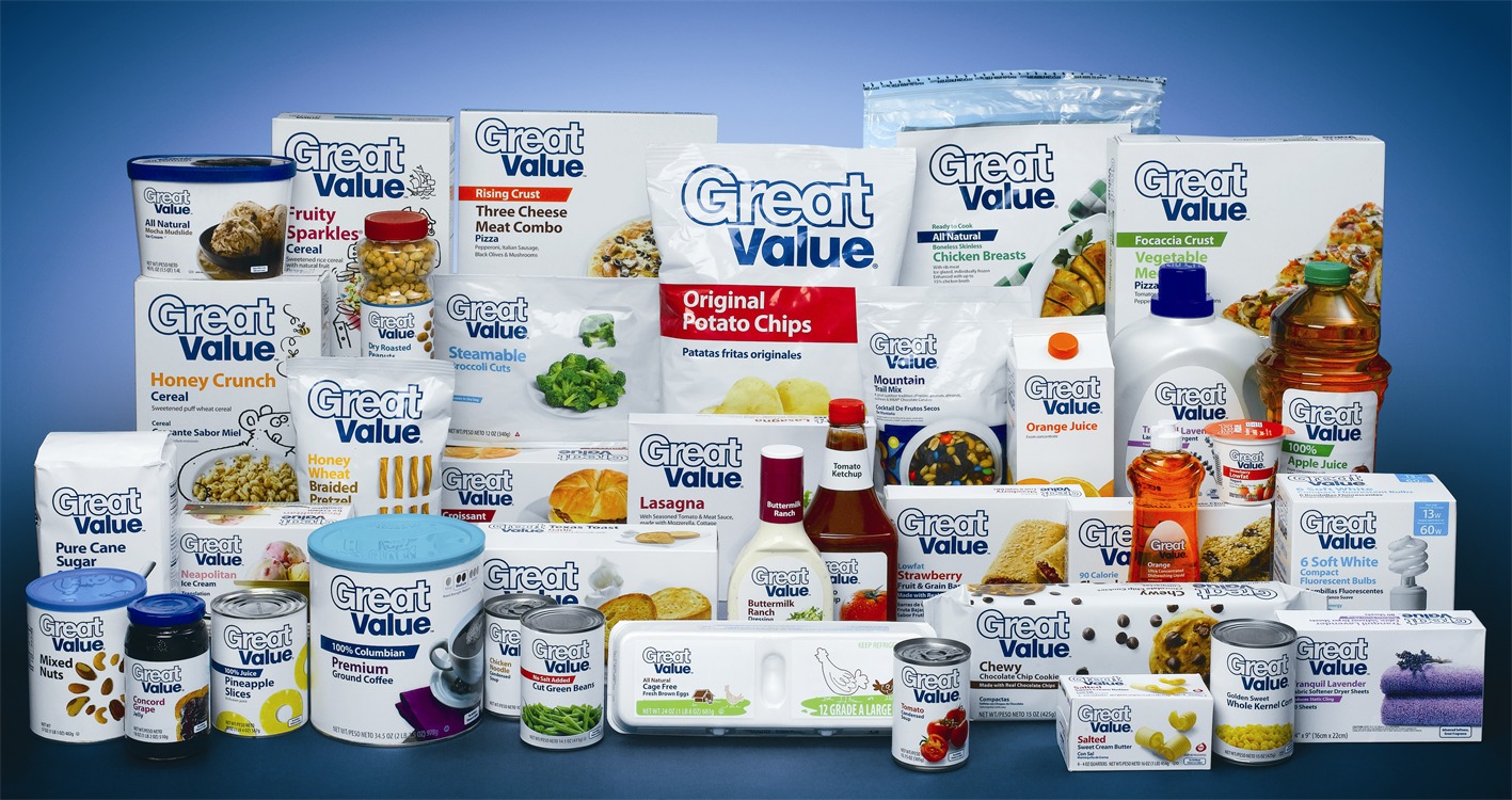 Brand Tuck Walmart Private Label Brand Changing Visual Appearance