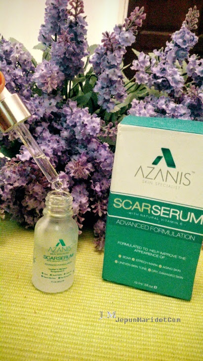 Terkena air panas jangan amik ringan scarserum AZANIS