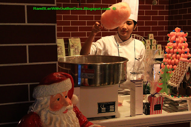 Fairy floss, cotton candy, Hotel Sofitel Philippine Plaza Manila, Philippines