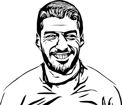 Luis Suarez Uruguay footballer image for free download