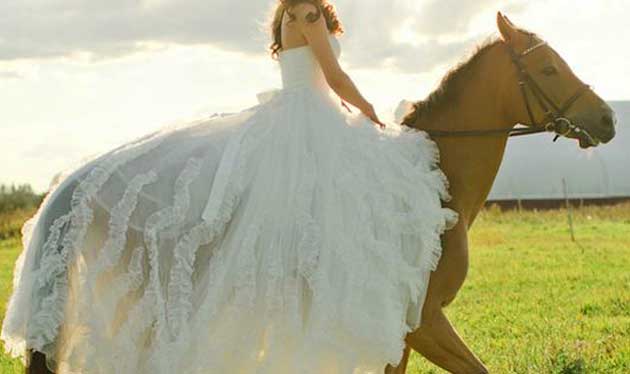 Noiva Country vestidos