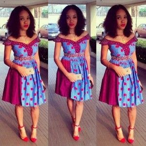 Sandra Spicy: Aso ebi friday: Ankara short gown Styles Sandra Spicy: Aso ebi friday: Ankara short gown Styles
