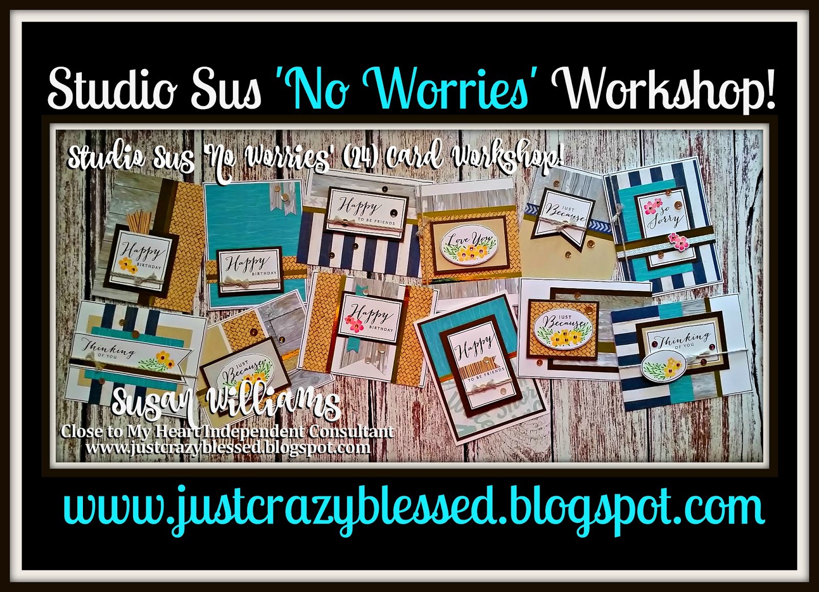 'No Worries' Cardmaking Workshop!