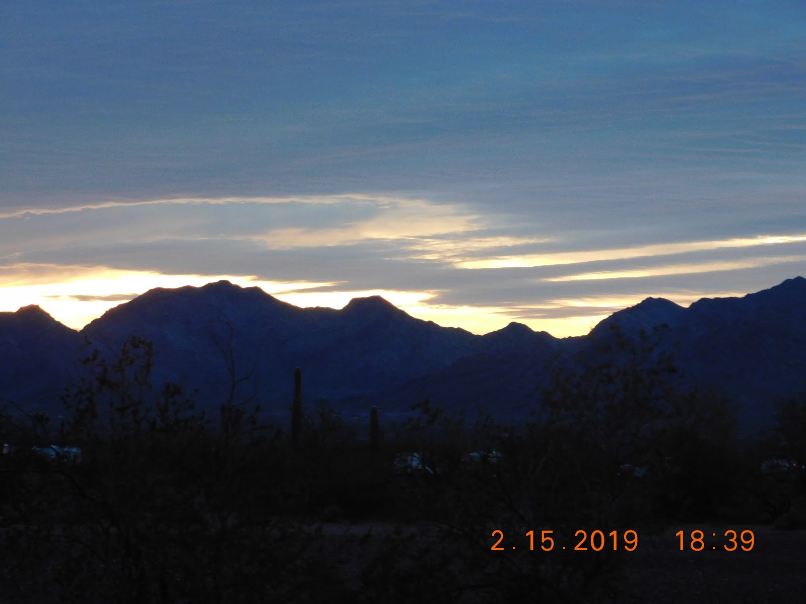 Seeing America with Ken and Shirley Jello plans...Cal Nev Ari RV Park..