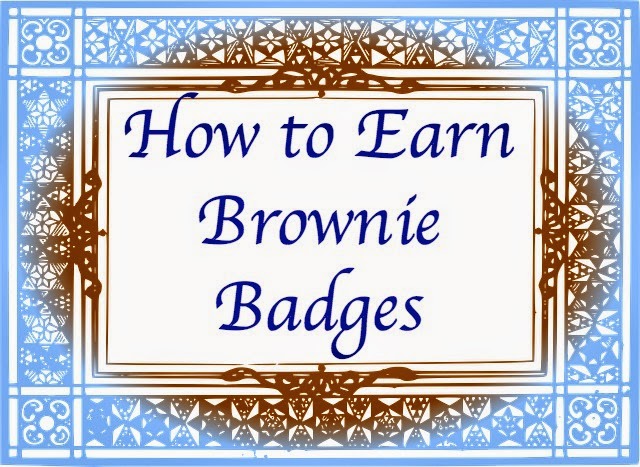 How to Earn Brownie Badges