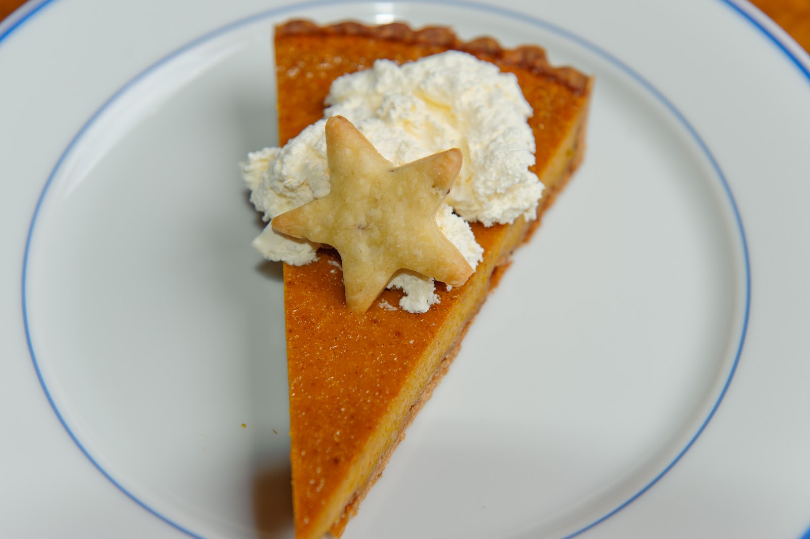 The Frugal Girlmet Pumpkin Tart with Anise Seed Crust