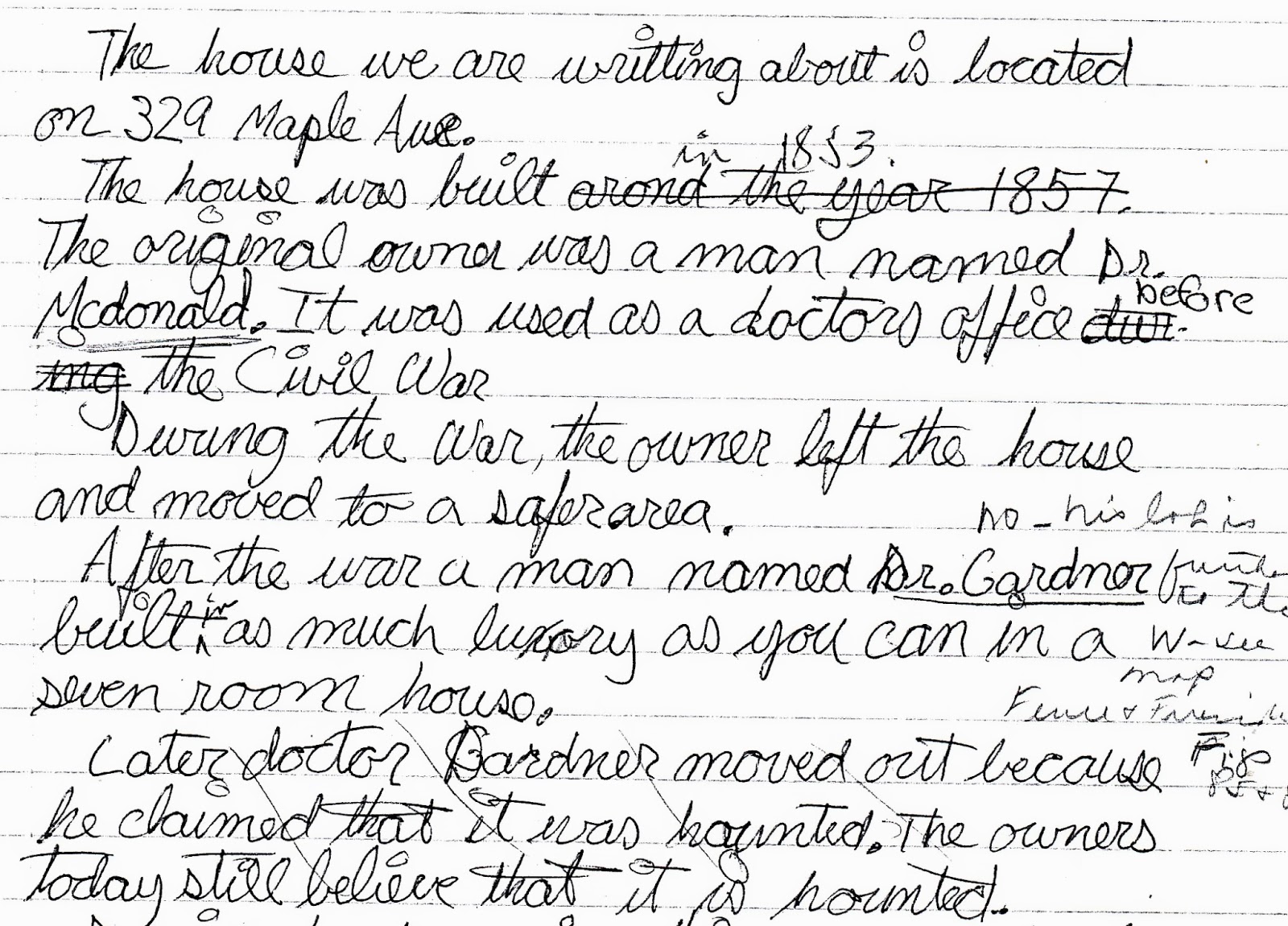 My descriptive essay