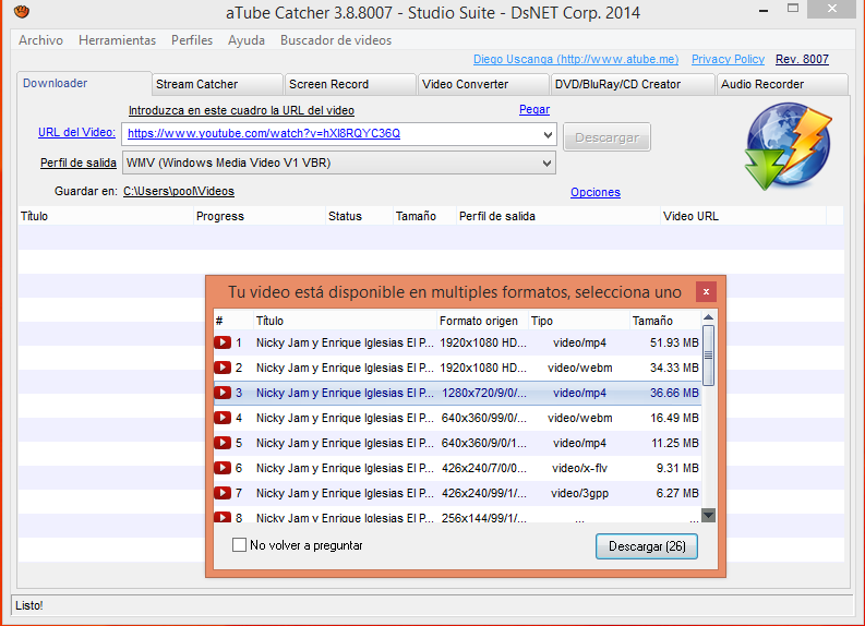 atube catcher 3.8.8007