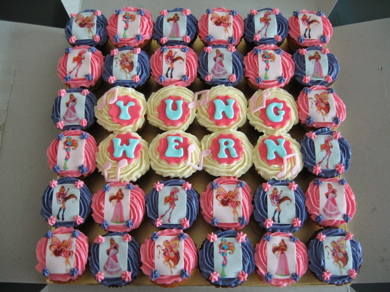 birthday cakes winx children's for girl