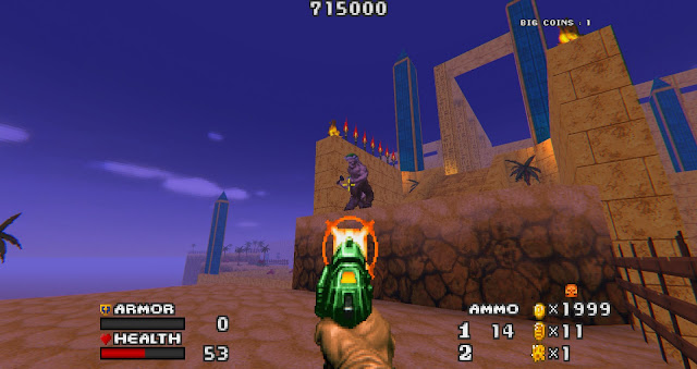 Doom - The Golden Souls 2 - Pistol with infinite ammo is boring and slow