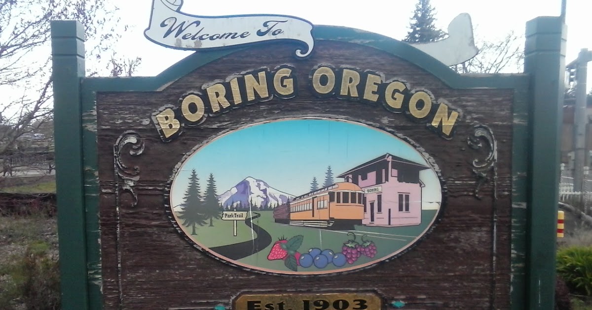 Boring Oregon History Cazadero Trail / Trail head Park