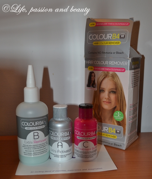 Review Colour B4 Extra Strength Hair colour remover (RO + EN