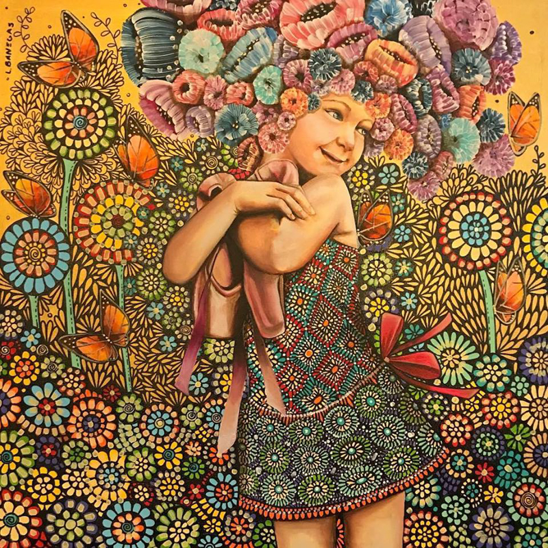 Figurative Painter Leticia Banegas from Honduras Figurative Painter Leticia Banegas from Honduras