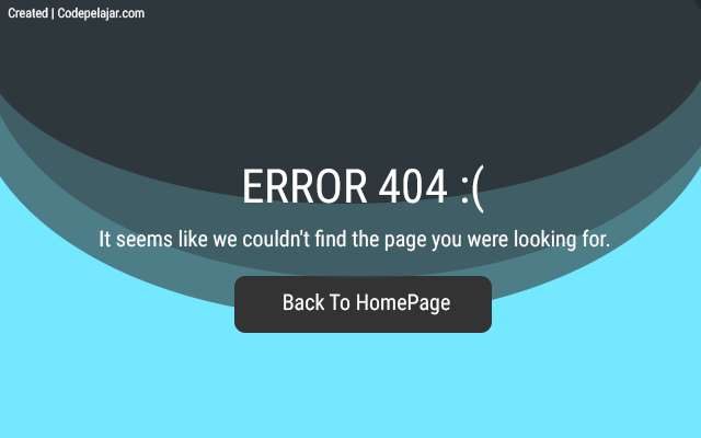 Tutorial Membuat Error Page