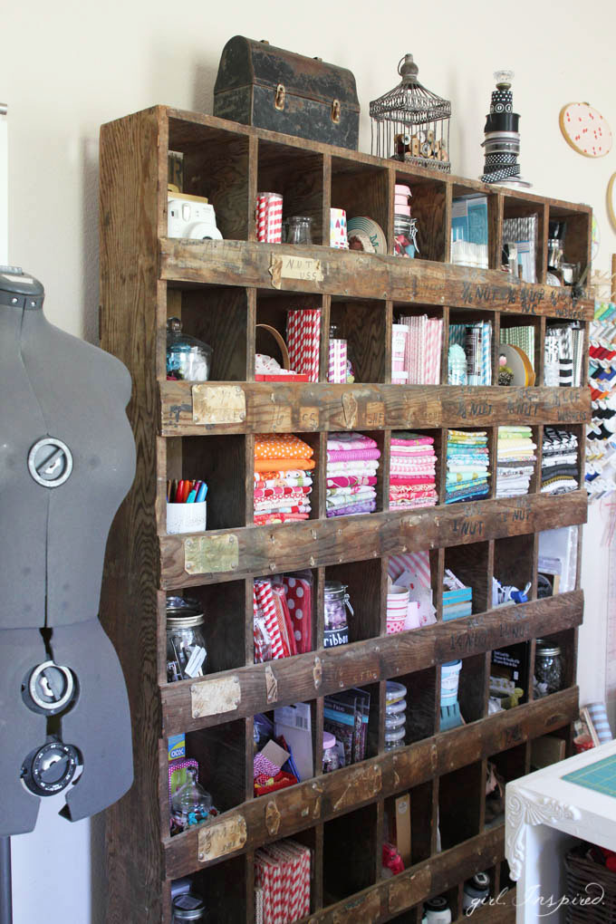 20 Craft Room Organization & Storage Ideas Remodelando la Casa