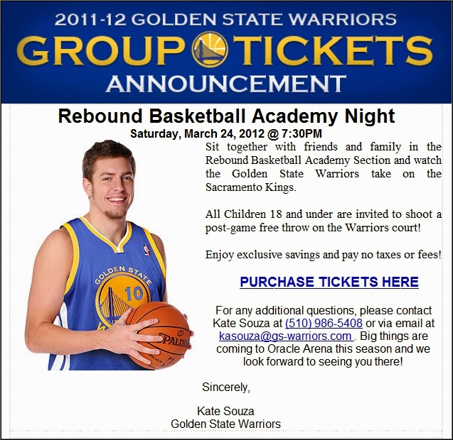 Rebound Basketball Academy Inc. Colleges & NBA Tickets