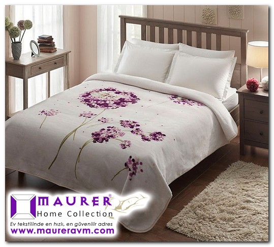 Maurer Nevresim Shop Blog Sitesi Taç Battaniye Dahlia Beyaz
