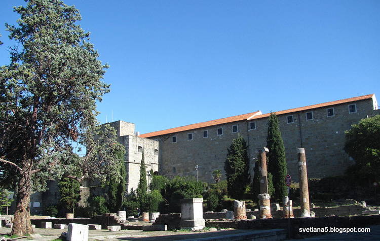 Trst Trieste grič sv. Justa