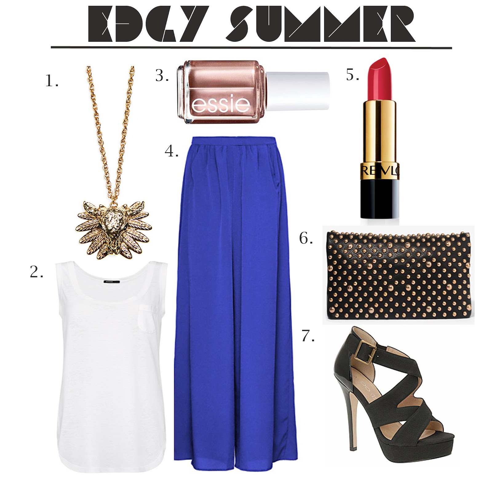 Style. Love. Repeat.: Outfit Inspiration: Edgy Summer