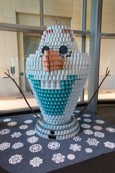 how to recycle canstruction food cans sculptures 8 year old christmas gift ideas