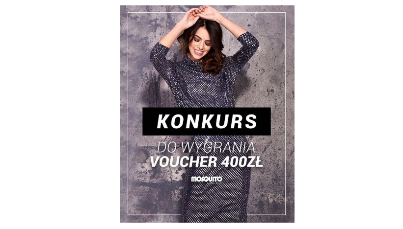Wygraj voucher 400 zł na zakupy w Mosquito Konkurs