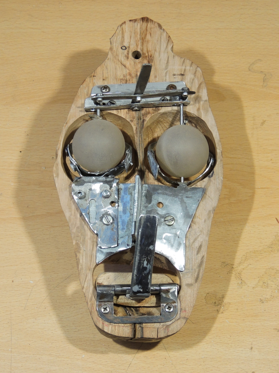 Making weird stuff Mouth mechanism for a ventriloquist dummy head