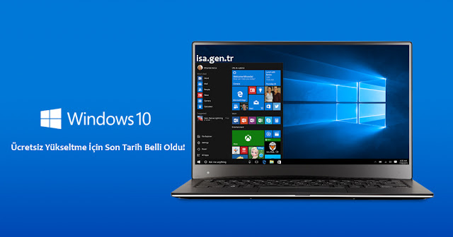 windows 10 ücretsiz yükseltme son tarihi
