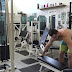 MuscleDom - Arthur in the gym