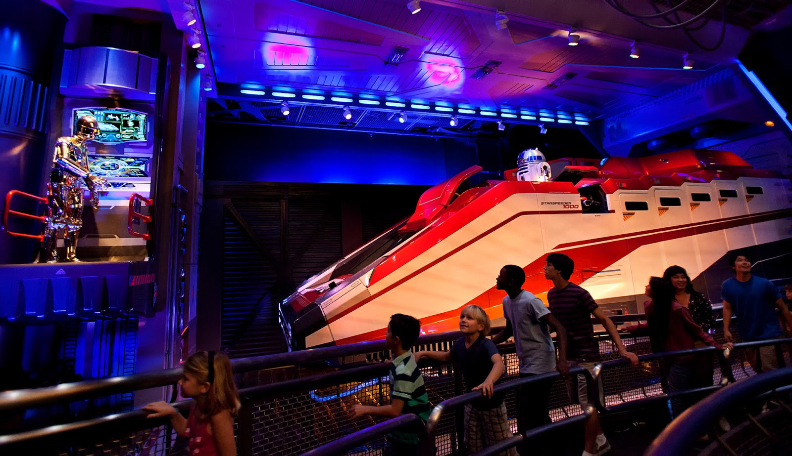 Star Tours Tomorrowland, Disneyland, 19872010 Virtual