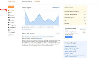 Mengenal fitur & Menu Blogger | blog