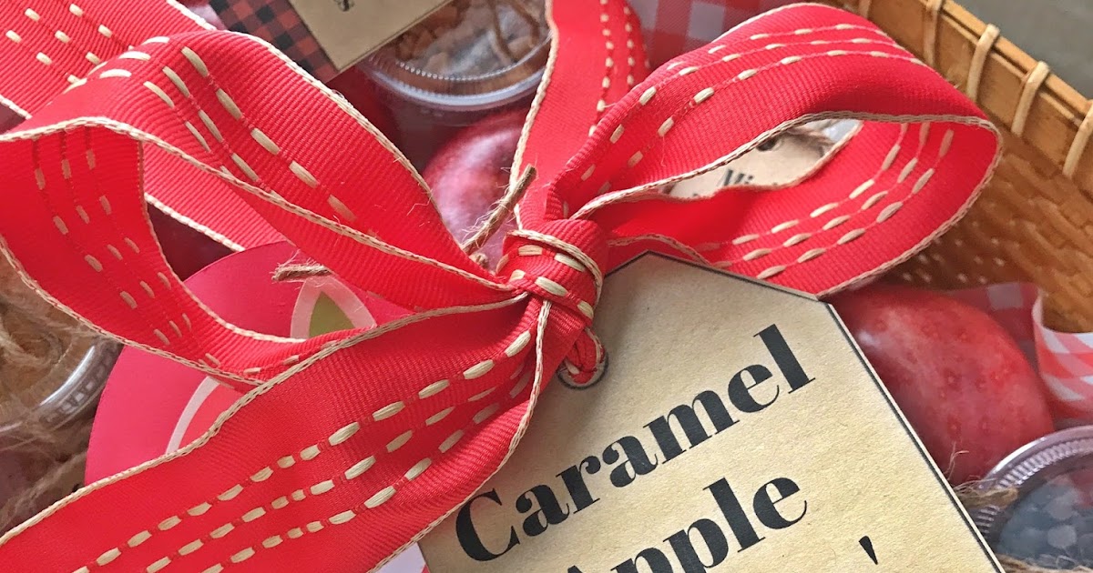michelle paige blogs Caramel Apple Dipping Kit with Printable Tags