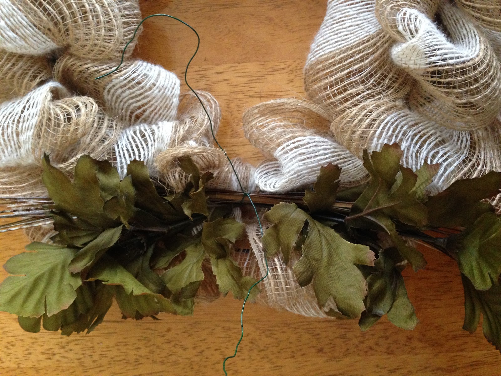 How to Add Ribbon to Deco Mesh Wreaths