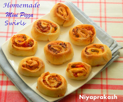 Niya's World: Mini Pizza Swirls