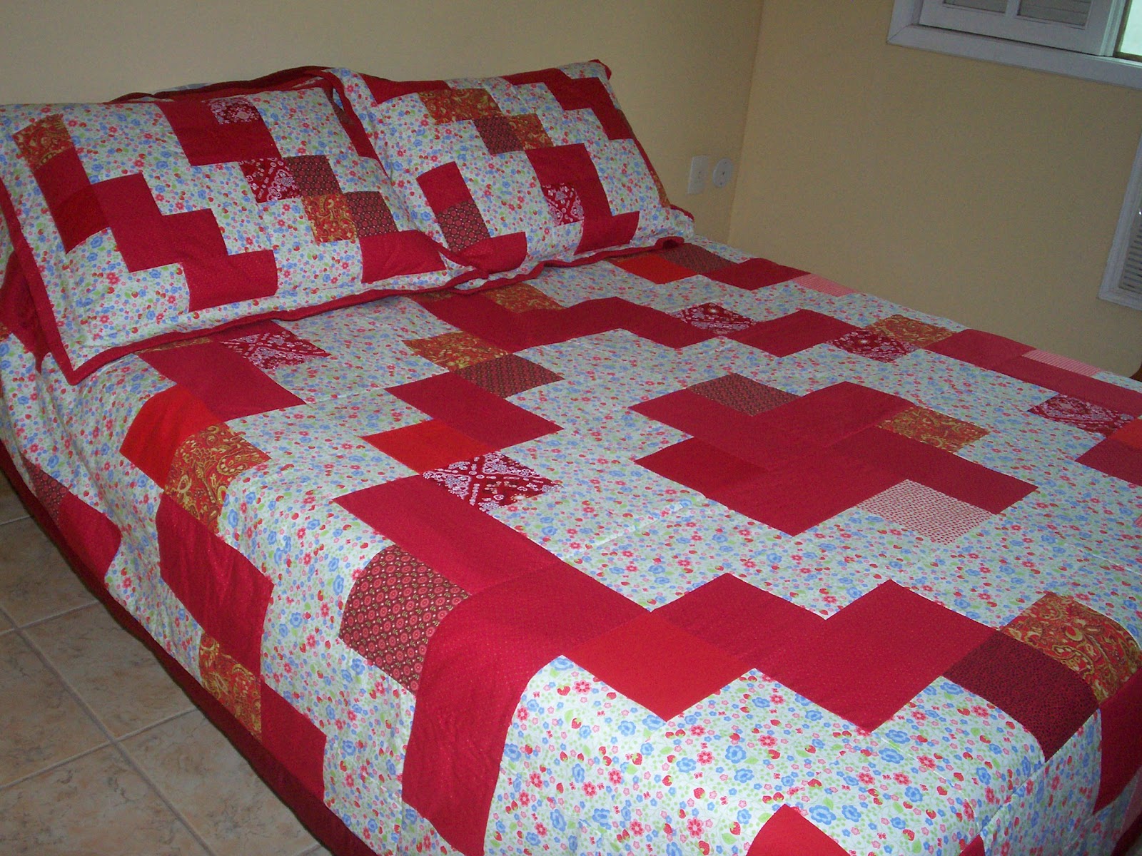 How to make patchwork quilt