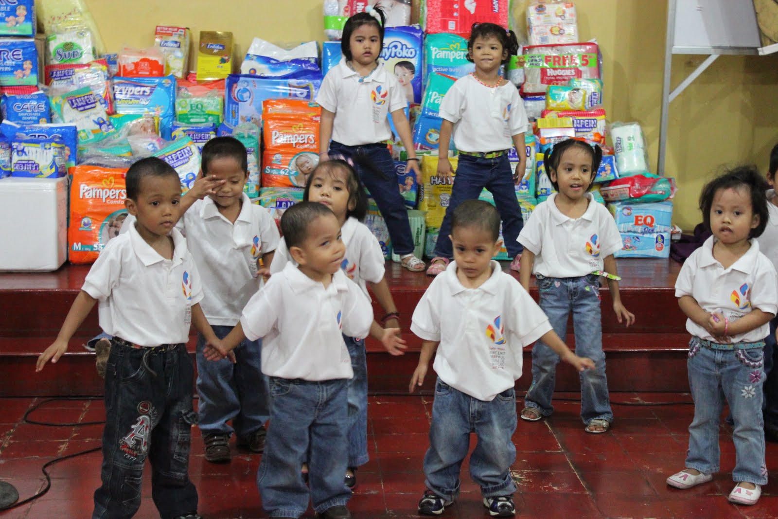 Here and There Diaper Donation to the Orphanage